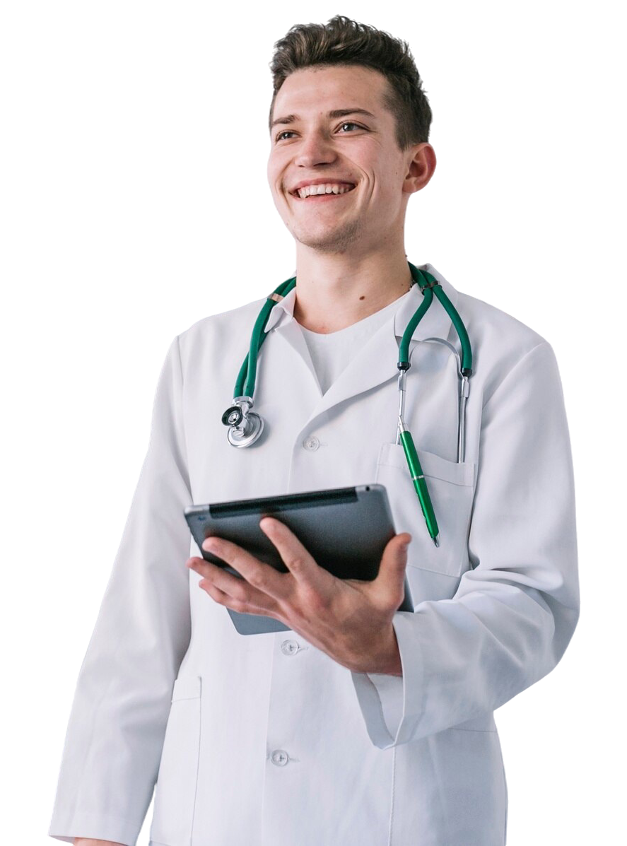 Médico especialista com consultório digital